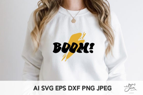 90s SVG Boom for Shirts Graphics