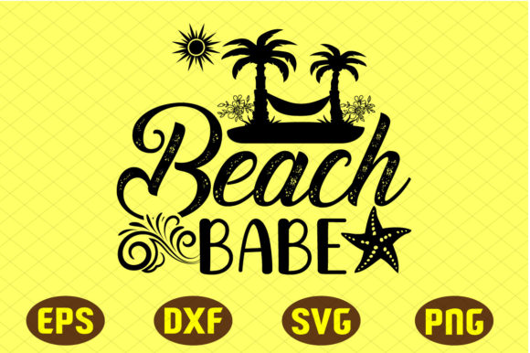 Beach Babe Svg Bundle Graphics for Local Branding