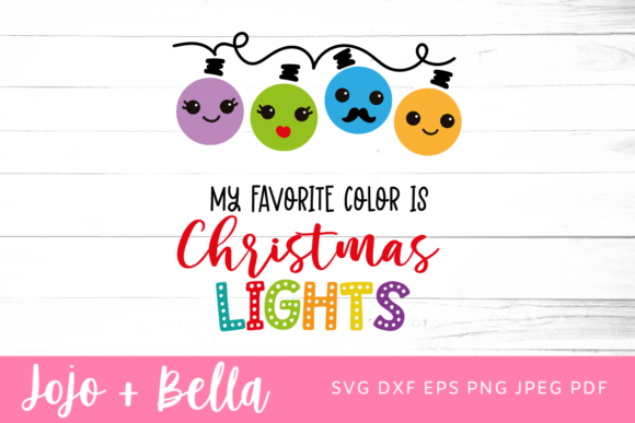 Christmas Lights Graphics for Crafts