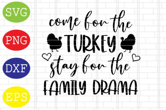 Come for the Turkey, Stay for the Family Graphics