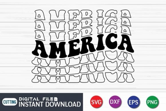 Fun American SVG for Graphics and Crafts