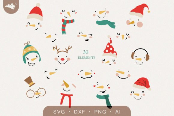 Funny Christmas Graphics for Crafts