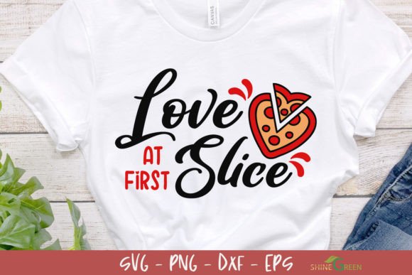 Love at First Slice Graphics for Crafts