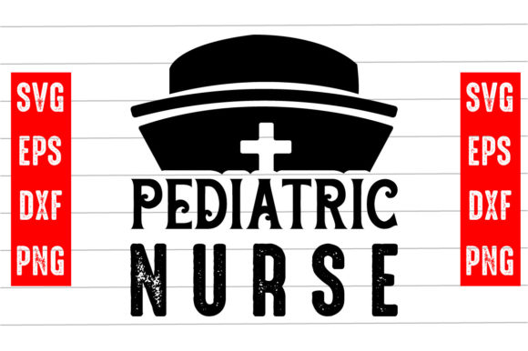 Pediatric Nurse Svg Design for Graphics and Crafts