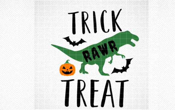 Trick Rawr Treat Graphics for Creative Publishers