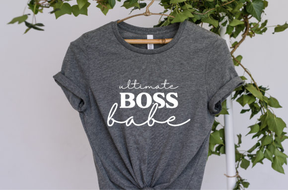 Ultimate Boss Babe SVG for Graphics and Crafts